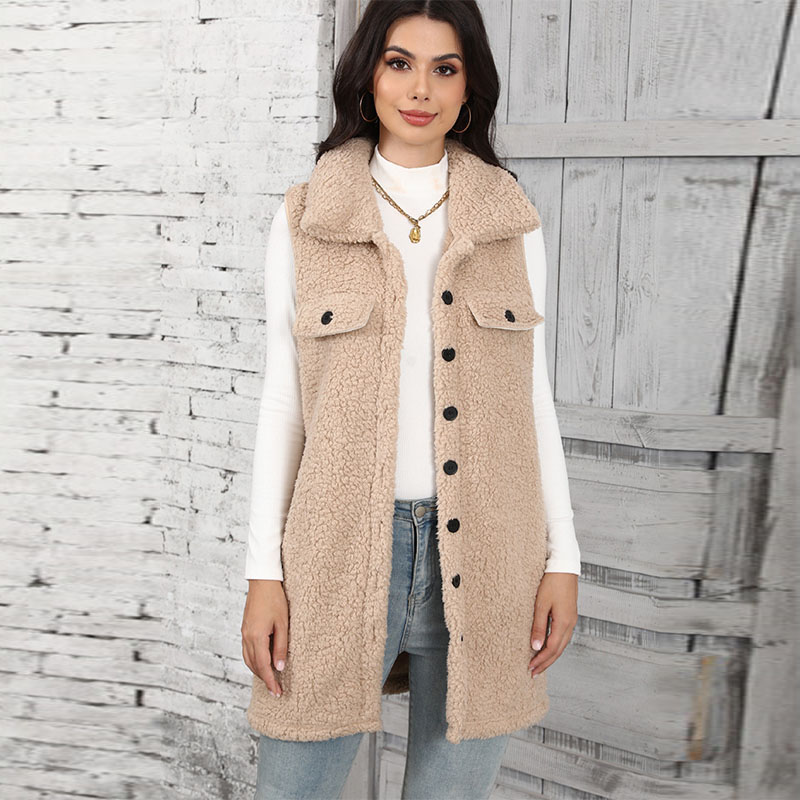 Winter Clothing On Sale - Chalecos de felpa de cordero para