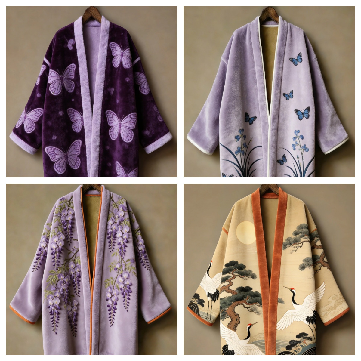 Traditional Winter Japanese Clothing - Kimono japonés Haori Yukata Samurai para