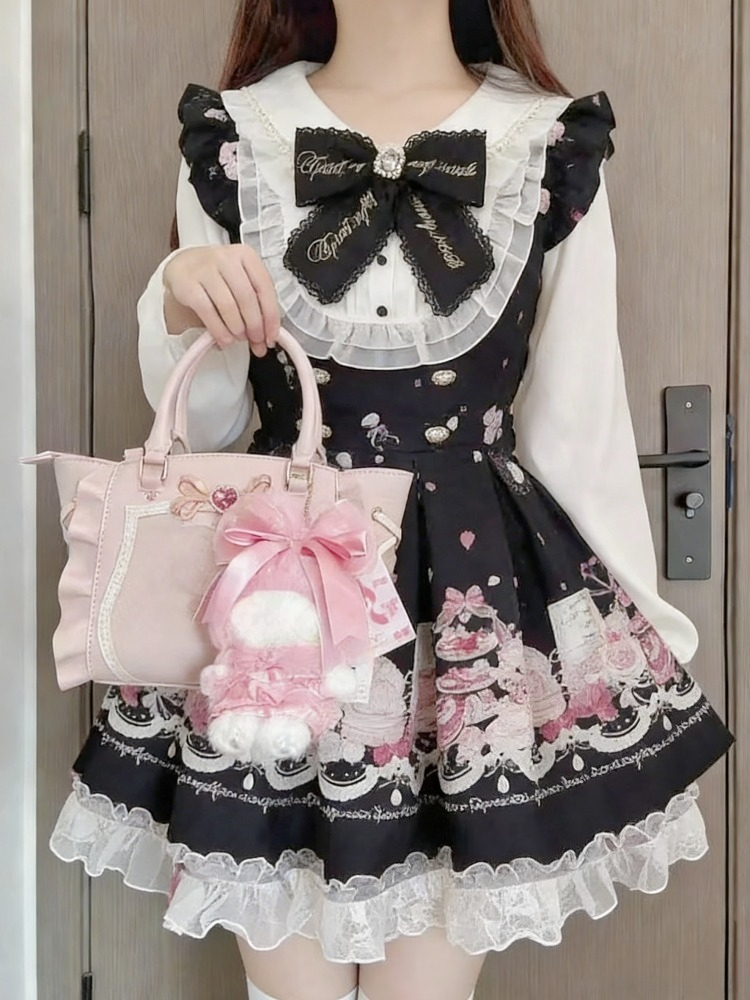 Y2K Winter Clothing - Conjuntos de vestidos japoneses de 2