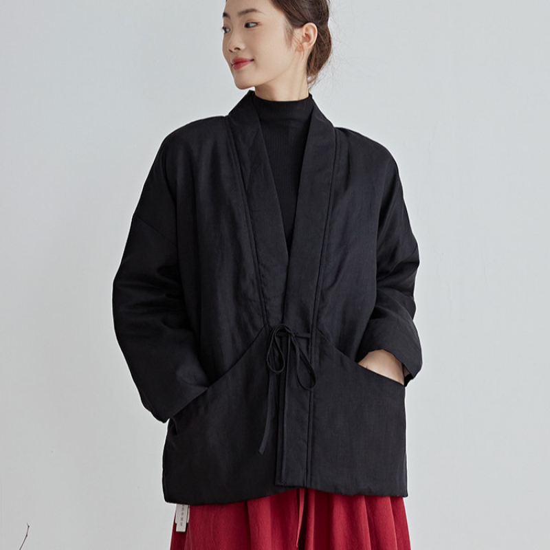 Traditional Winter Japanese Clothing - Prendas de vestir de algodón de