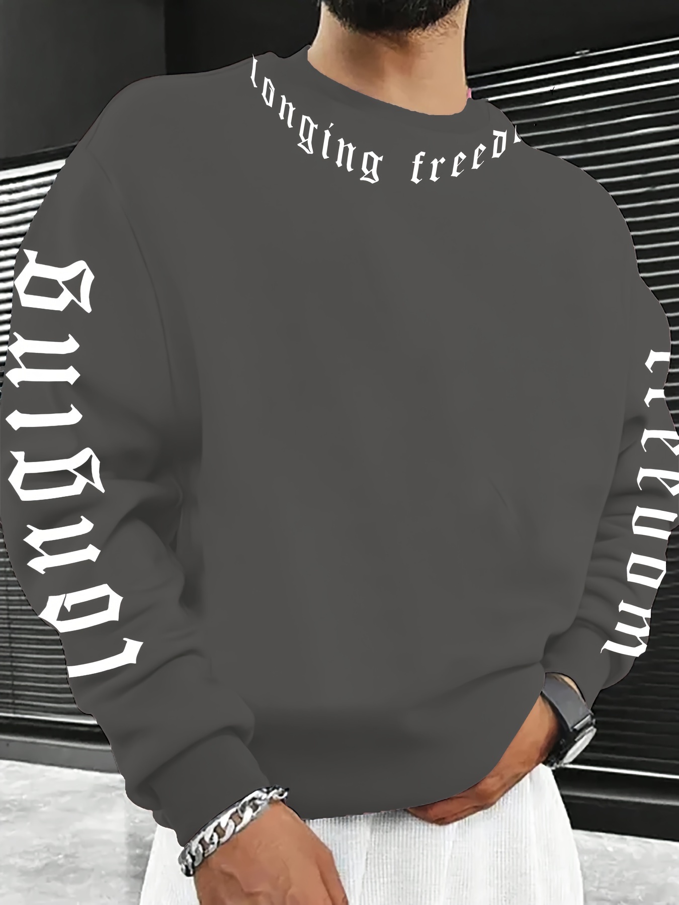 Sudadera de Cuello Redondo par - Winter Clothing For reseña y precio