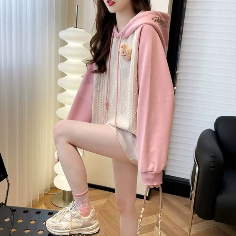 Top rosa con capucha para muje - Winter Clothing Essentials For Women reseña y precio