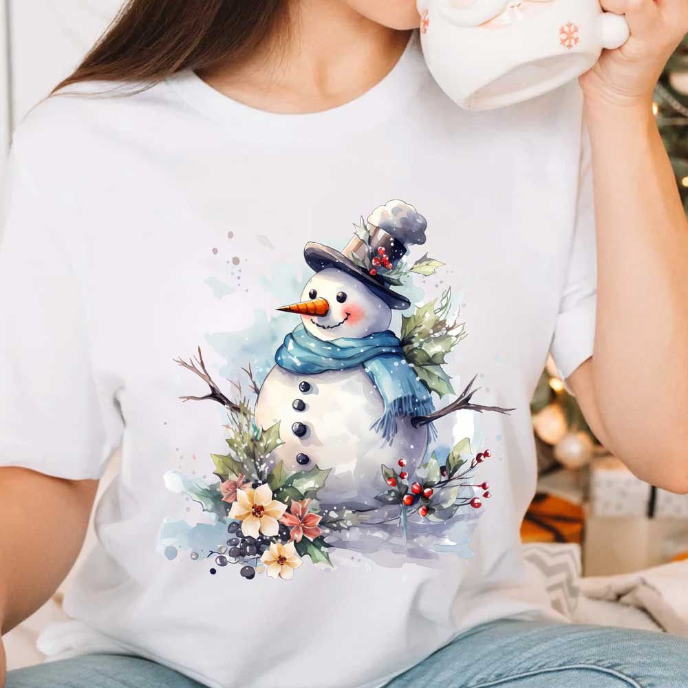 Lindo diseño de muñeco de niev - Winter Clothing Pictures reseña y precio