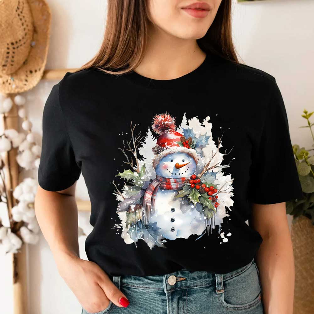 Lindo diseño de muñeco de niev - Winter Clothing Pictures reseña y precio