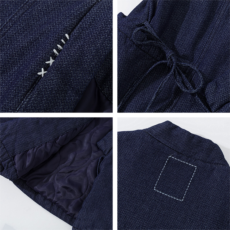 Chaqueta tipo kimono azul de e - Traditional Winter Japanese Clothing reseña y precio
