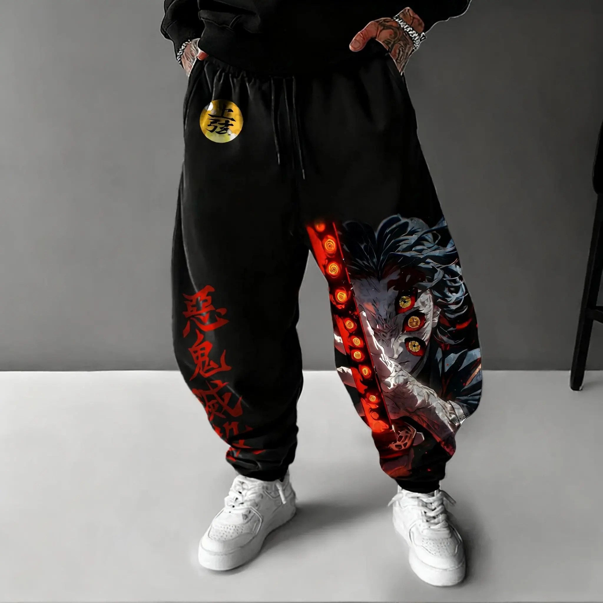 Pantalones de Anime Demon Slay - Y2K Winter Clothing reseña y precio