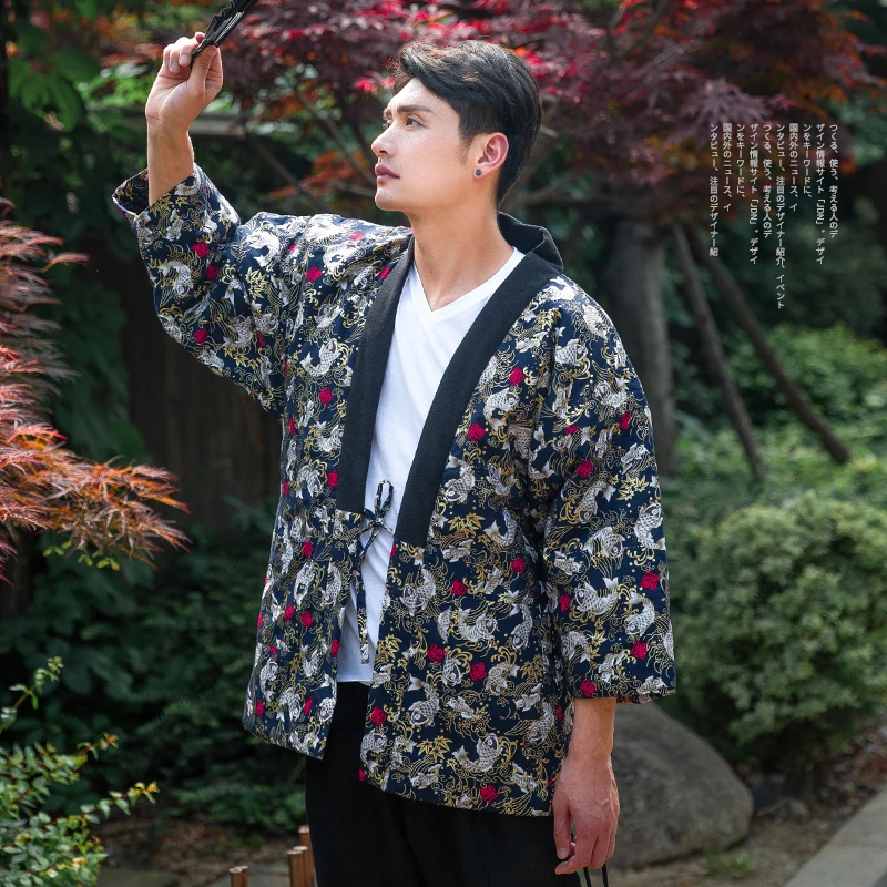 Kimono Haori de invierno para  - Traditional Winter Japanese Clothing reseña y precio