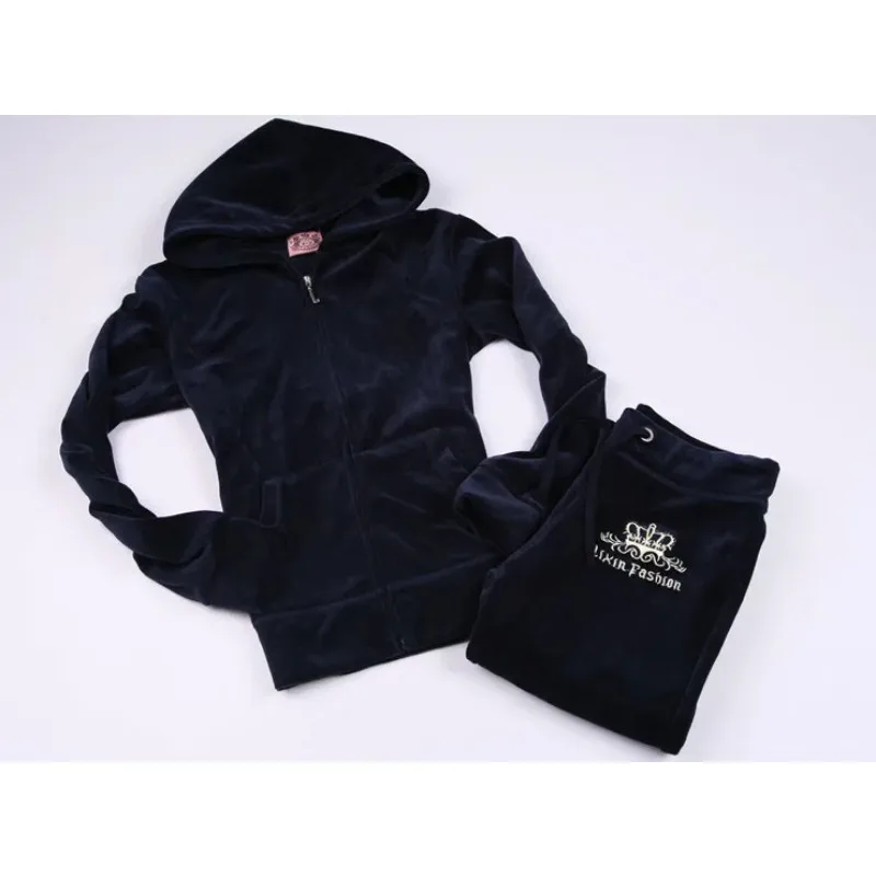 JC-chándal de terciopelo para  - Y2K Winter Clothing reseña y precio
