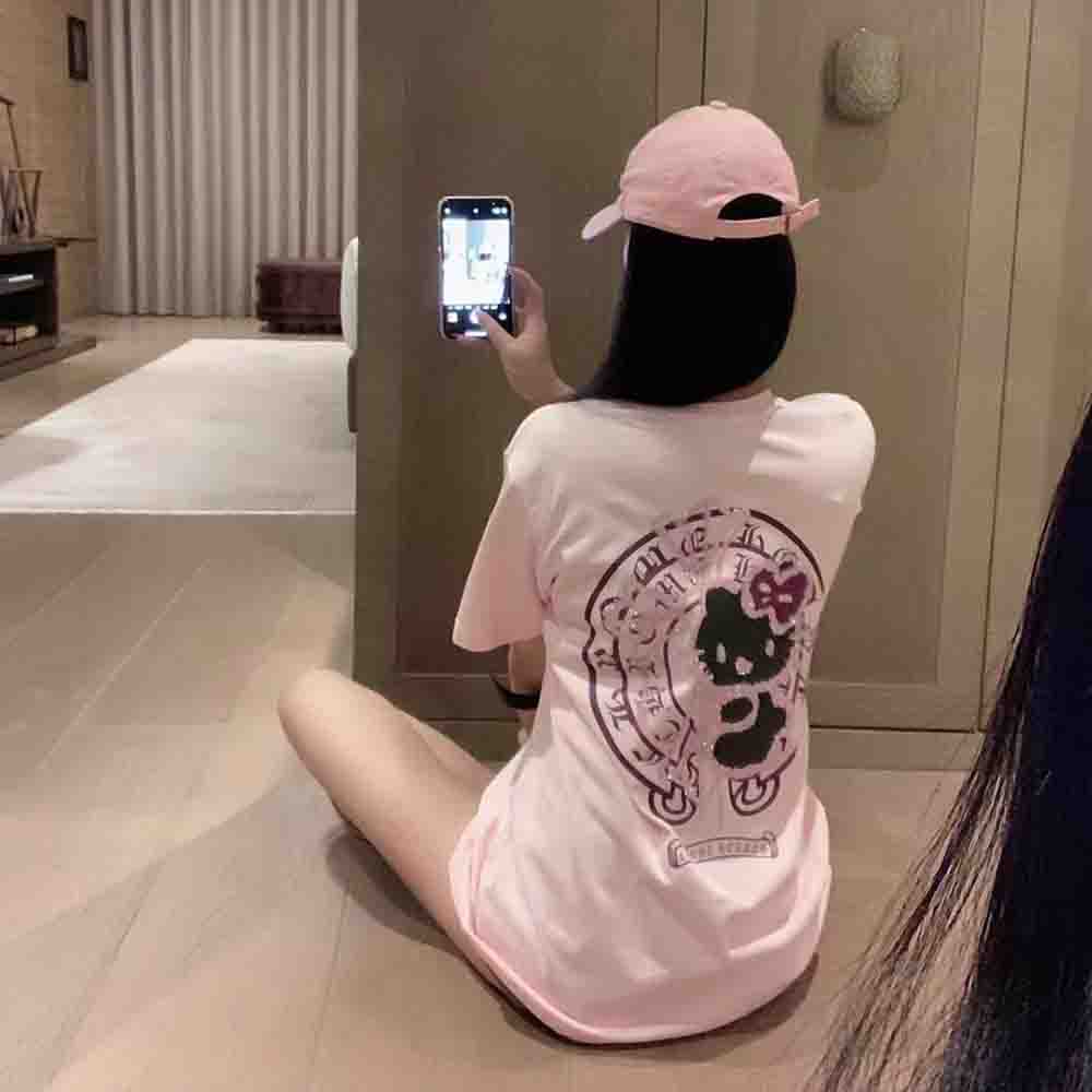 Camiseta coreana con estampado - Y2K Winter Clothing reseña y precio
