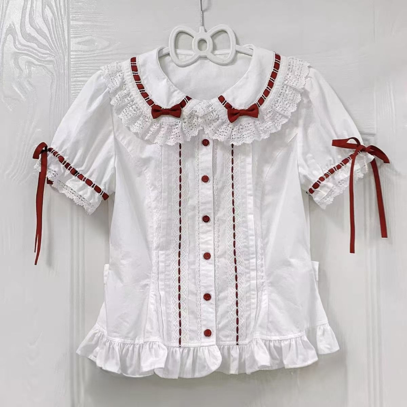 Camisa estilo Lolita japonesa  - Y2K Winter Clothing reseña y precio