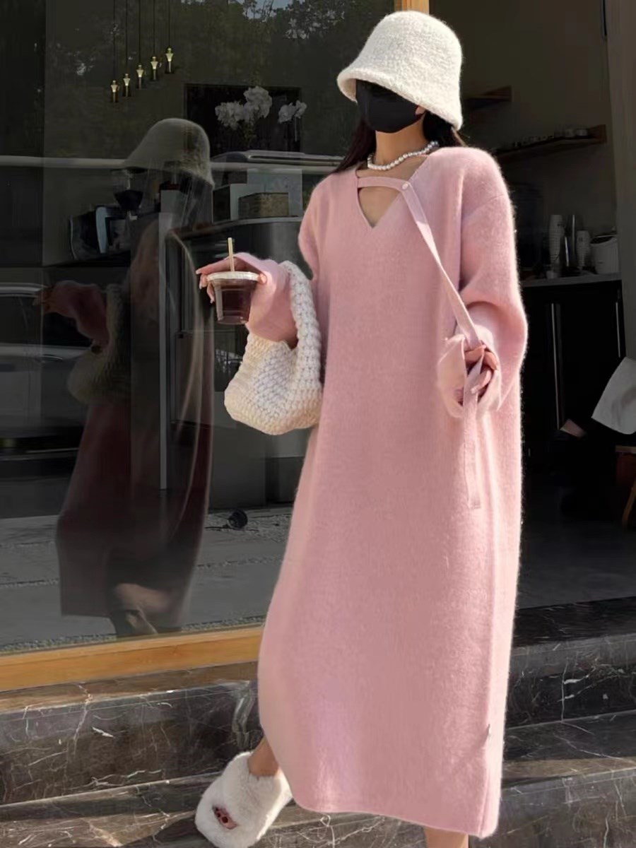 Vestido suéter para mujer 2024 - Winter Clothing H&M reseña y precio