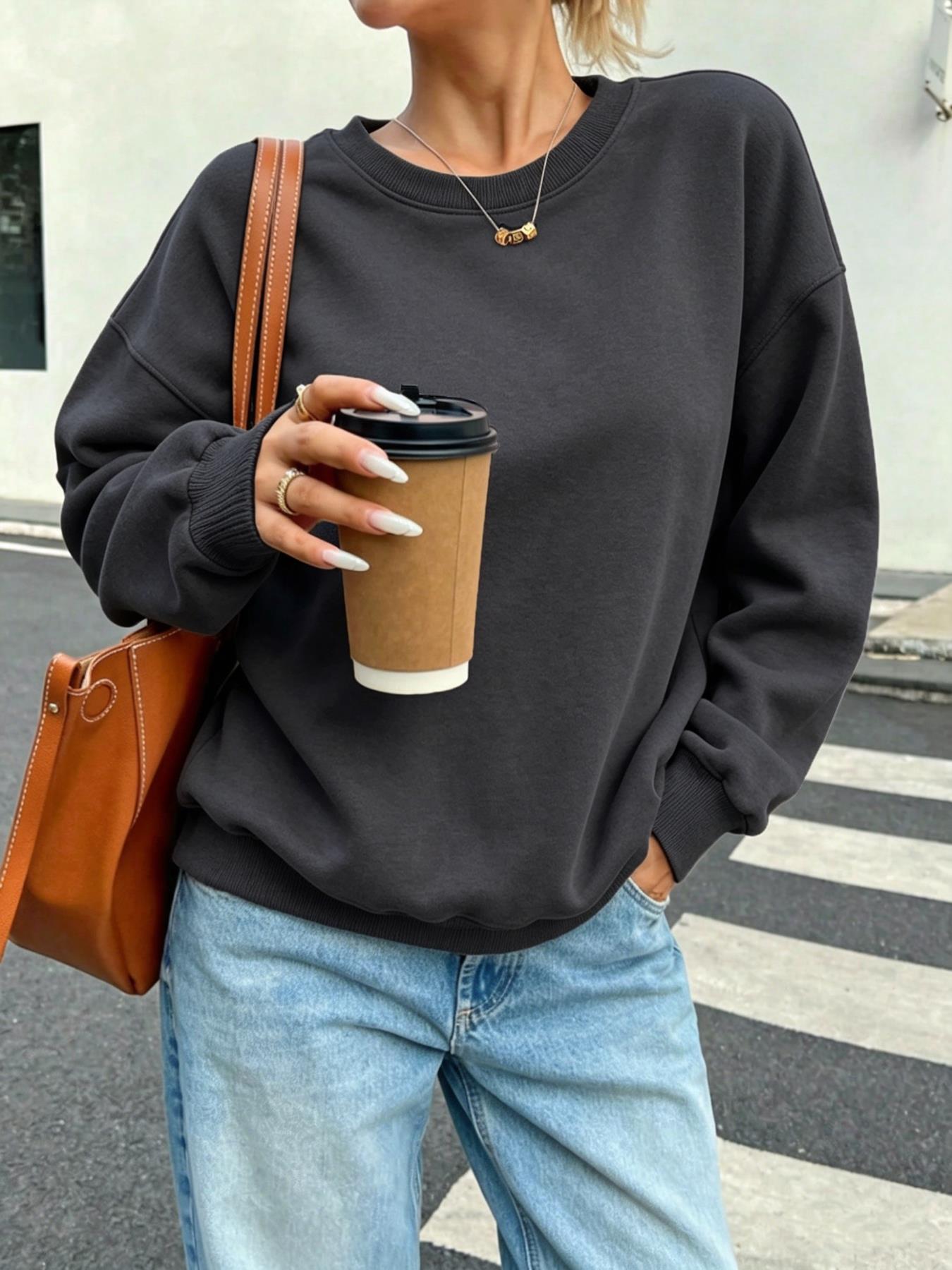 Sudaderas informales sólidas p - Winter Clothing On Sale reseña y precio