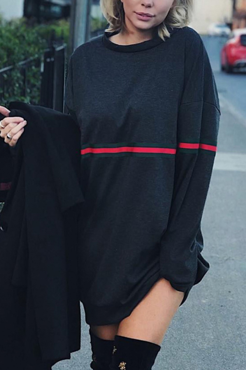 Vestido largo con capucha extr - Winter Clothing H&M reseña y precio
