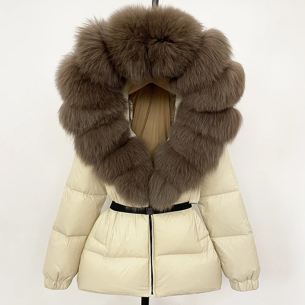 OFTBUY abrigo de piel auténtic - Winter Clothing Store reseña y precio